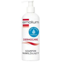 Zdjęcie produktu - #5 Emolium Dermocare Nawilżający szampon do wrażliwej, suchej i swędzącej sk&oacute;ry głowy, 400 ml