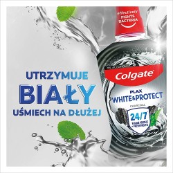 Zdjęcie produktu - #1 Colgate Plax Płyn do płukania jamy ustnej z aktywnym węglem, 500 ml