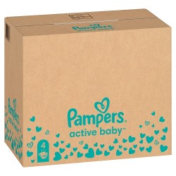 Zdjęcie produktu - #0 Pampers Active Baby Pieluszki dla dzieci, rozmiar 4, 180 szt.