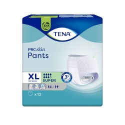 Zdjęcie produktu - #0 TENA Pants ProSkin Super XL, 12 szt - pieluchomajtki