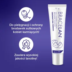 Miniaturka artykułu - #0 BRACELAN maść na brodawki sutkowe, 15g