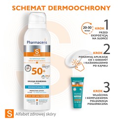 Zdjęcie produktu - #3 PHARMACERIS S Emulsja ochronna dla niemowląt i dzieci BARDZO WYSOKA OCHRONA SPF 50+, 150 ml
