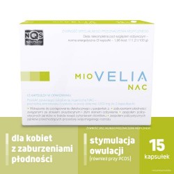Zdjęcie produktu - #0 Miovelia NAC, 15 kaps.