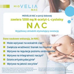 Zdjęcie produktu - #1 Miovelia NAC, 15 kaps.