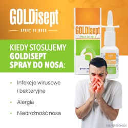 Zdjęcie produktu - #4 GOLDISEPT spray do nosa, 20ml 