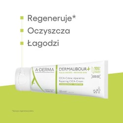 Zdjęcie produktu - #2 A-DERMA DERMALIBOUR+ CICA Krem regenerujący, 100ml