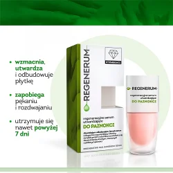Miniaturka artykułu - #1 REGENERUM Regenerujące serum utwardzające do paznokci, 8 ml
