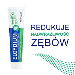 Miniaturka artykułu - #0 ELGYDIUM Sensitive pasta do zęb&oacute;w wrażliwych, 75ml