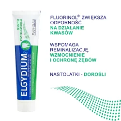 Miniaturka artykułu - #1 ELGYDIUM Sensitive pasta do zęb&oacute;w wrażliwych, 75ml