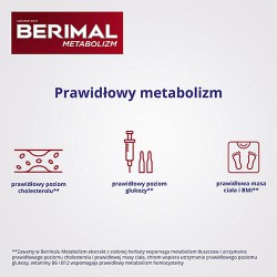 Zdjęcie produktu - #2 Berimal Metabolizm, 30 kapsułek