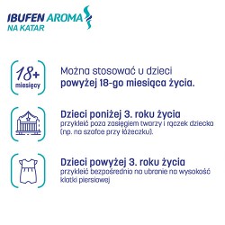 Zdjęcie produktu - #3 Ibufen Aroma na katar, 5 plastr&oacute;w ADR