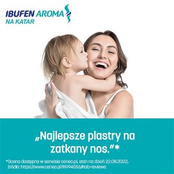 Zdjęcie produktu - #4 Ibufen Aroma na katar, 5 plastr&oacute;w ADR