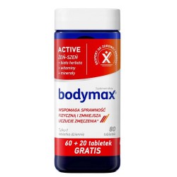Zdjęcie produktu - #0 BODYMAX ACTIVE, 60 tabletek + 20 tabletek
