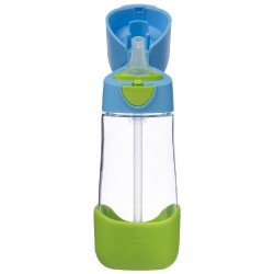 Zdjęcie produktu - #2 B.BOX Butelka tritanowa ze słomką Ocean Breeze, 450ml