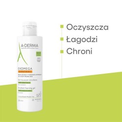 Zdjęcie produktu - #1 A-DERMA EXOMEGA CONTROL Pieniący żel przeciw drapaniu, 500ml 