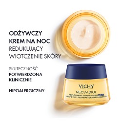 Zdjęcie produktu - #0 Vichy Neovadiol Magistral Odżywczy, modelujący owal twarzy krem na noc, 50 ml