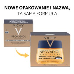 Zdjęcie produktu - #4 Vichy Neovadiol Magistral Odżywczy, modelujący owal twarzy krem na noc, 50 ml