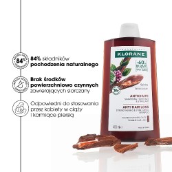 Zdjęcie produktu - #1 KLORANE wzmacniający szampon do włos&oacute;w z Chininą, 400ml