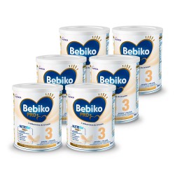 Zdjęcie produktu - #0 Zestaw Bebiko Pro+ 3 Odżywcza formuła na bazie mleka dla dzieci powyżej 1. roku życia, 6 x 700 g