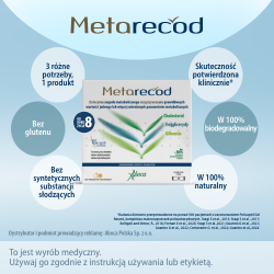 Zdjęcie produktu - #3 Metarecod, 40 saszetek z granulatem ABOCA