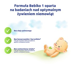 Zdjęcie produktu - #0 Bebiko 1 Mleko początkowe dla niemowląt od urodzenia, 350g