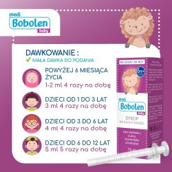 Zdjęcie produktu - #3 Bobolen Syrop na kaszel suchy od 1 r.ż., 115ml