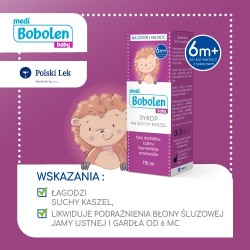 Zdjęcie produktu - #4 Bobolen Syrop na kaszel suchy od 1 r.ż., 115ml