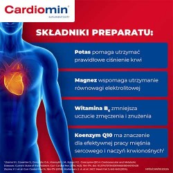 Zdjęcie produktu - #1 CARDIOMIN, 60 tabl.