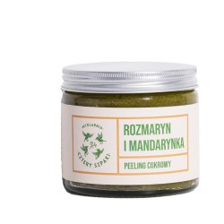 Zdjęcie produktu - #0 CZTERY SZPAKI (4szpaki) Peeling do ciała Rozmaryn i Mandarynka, 250ml