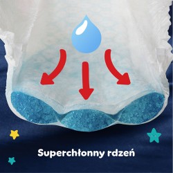 Zdjęcie produktu - #11 Pampers Night Pants Pieluchomajtki na noc dla dzieci 6 13-19kg, 19 szt.