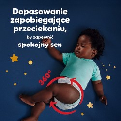Zdjęcie produktu - #9 Pampers Night Pants Pieluchomajtki na noc dla dzieci 6 13-19kg, 19 szt.