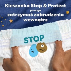 Zdjęcie produktu - #4 Pampers Night Pants Pieluchomajtki na noc dla dzieci 6 13-19kg, 19 szt.
