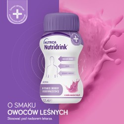 Zdjęcie produktu - #0 Zestaw 4x Nutridrink owoce leśne, 4x125ml