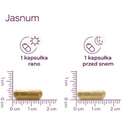 Zdjęcie produktu - #3 Jasnum, 30 kaps. na dzień + 30 kaps. na noc - suplement diety dla kobiet w okresie menopauzy