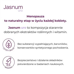 Zdjęcie produktu - #0 Jasnum Uro, 60 kaps. - suplement diety z witaminą D i C dla kobiet