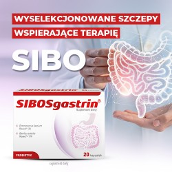 Zdjęcie produktu - #0 SIBOSgastrin probiotyk, 20 kaps.