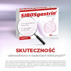 Zdjęcie produktu - #2 SIBOSgastrin probiotyk, 20 kaps.