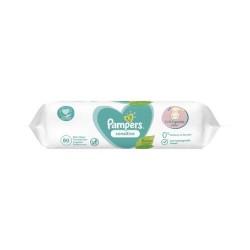 Zdjęcie produktu - #5 Pampers Chusteczki nawilżane Sensitive, 15 x 80szt.