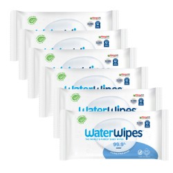 Zdjęcie produktu - #0 Zestaw 6x WaterWipes chusteczki nawilżane, 60 szt.