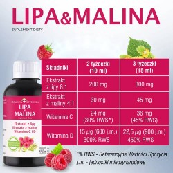 Zdjęcie produktu - #3 DOMOWA APTECZKA Lipa & Malina, 150ml