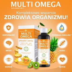 Zdjęcie produktu - #2 DOMOWA APTECZKA Tran Multiomega Sprawny umysł, 250ml