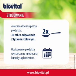 Zdjęcie produktu - #4 Dwupak Biovital Zdrowie Plus, 2 x 1 L 