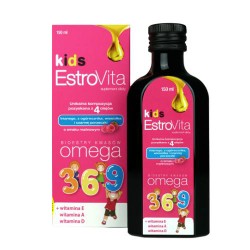 Zdjęcie produktu - #0 EstroVita Kids o smaku malinowym, 150ml