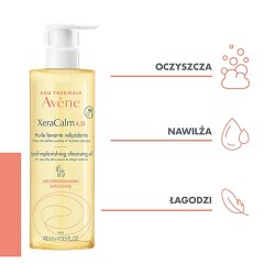 Zdjęcie produktu - #0 AVENE XERACALM A.D. Olejek oczyszczający uzupełniający lipidy, 400ml