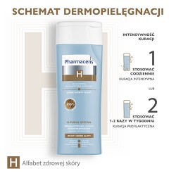 Zdjęcie produktu - #3 PHARMACERIS H-PURIN SPECIAL Specjalistyczny szampon przeciwłupieżowy na łupież suchy i tłusty, 250ml