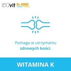 Zdjęcie produktu - #2 Ibuvit D3 4000 + K2 MK-7 0mega 3, 30kaps.