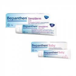 Zdjęcie produktu - #6 Zestaw Bepanthen Sensiderm krem, 50g + Bepanthen Baby maść, 30g