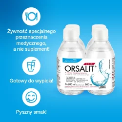 Miniaturka artykułu - #1 ORSALIT DRINK Truskawkowy, 4x200ml