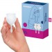 Zdjęcie produktu - #0 Satisfyer Feel Good Mentrual zestaw kubeczk&oacute;w menstruacyjnych 15ml + 20ml Transparent