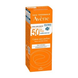 Zdjęcie produktu - #0 AVENE Krem bez zapachu SPF50+ Bardzo wysoka ochrona przeciwsłoneczna, 50ml